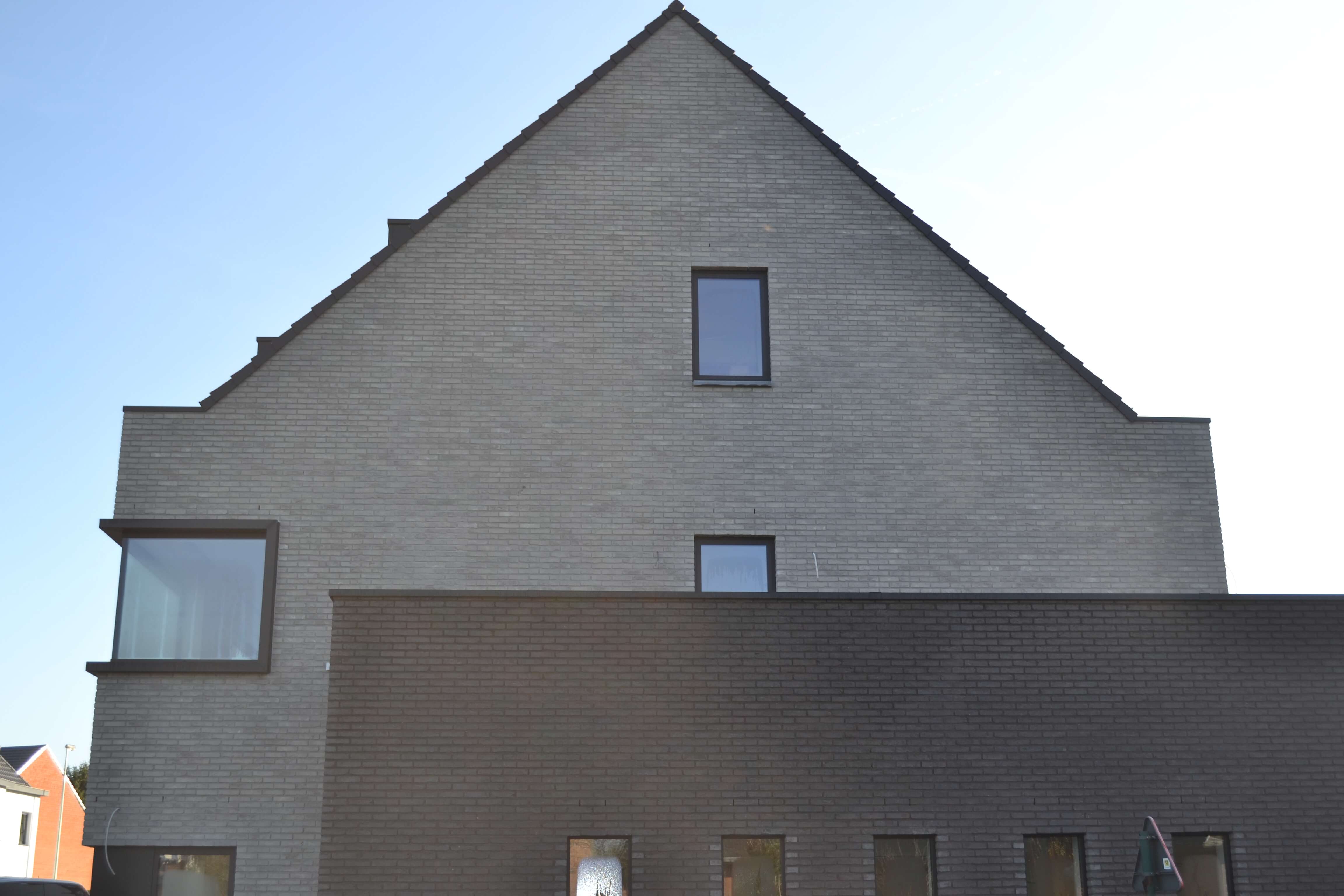 detail zijgevel structuur