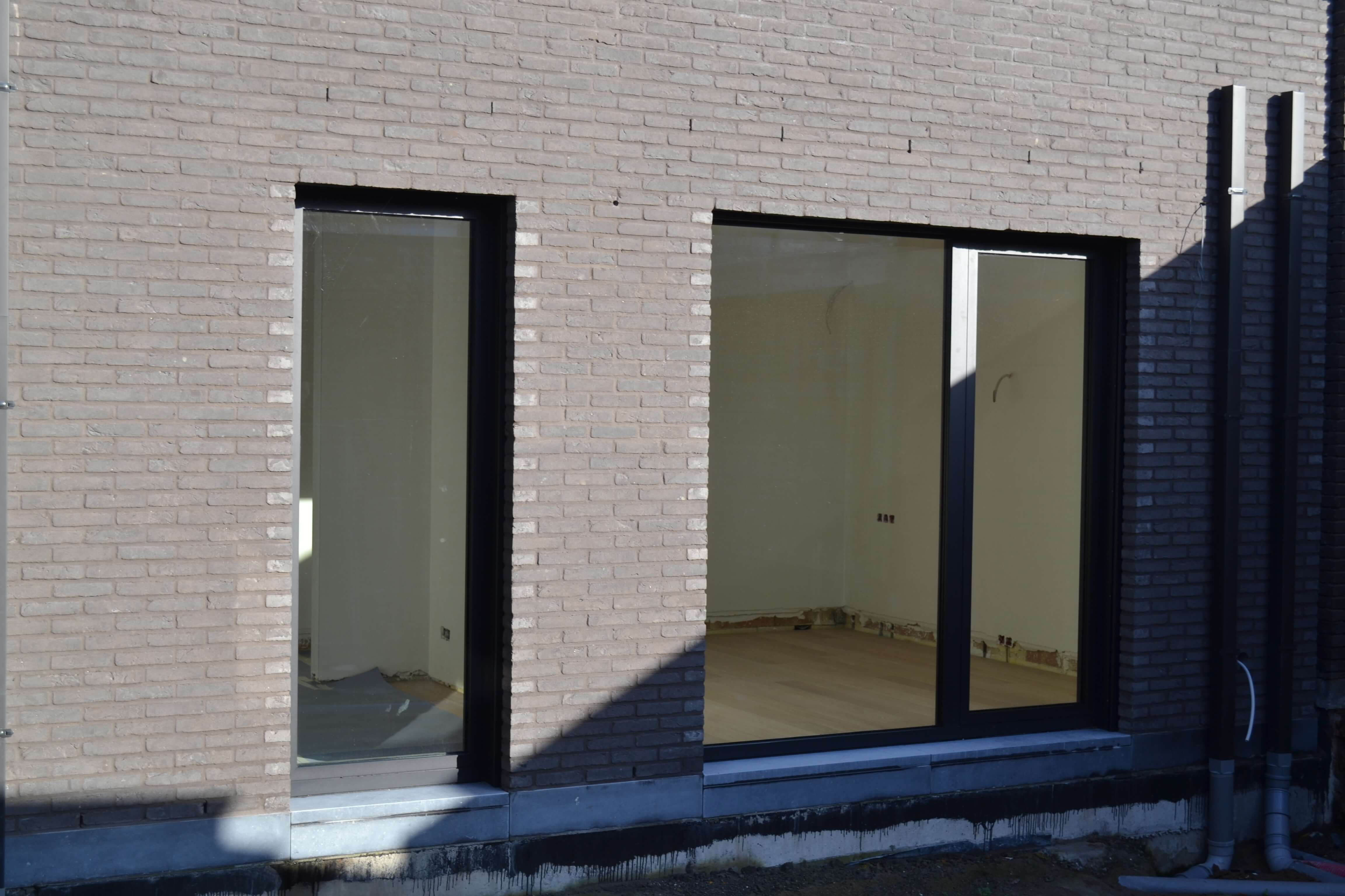 achterzijde nieuwbouwwoning
