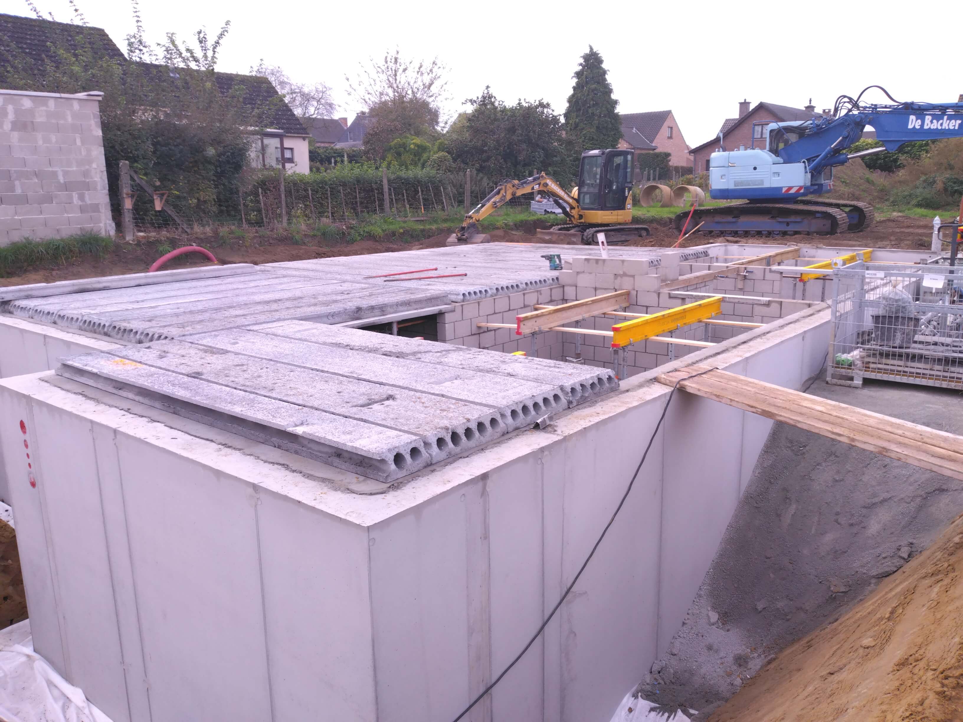constructiewerken nieuwbouw foto 2