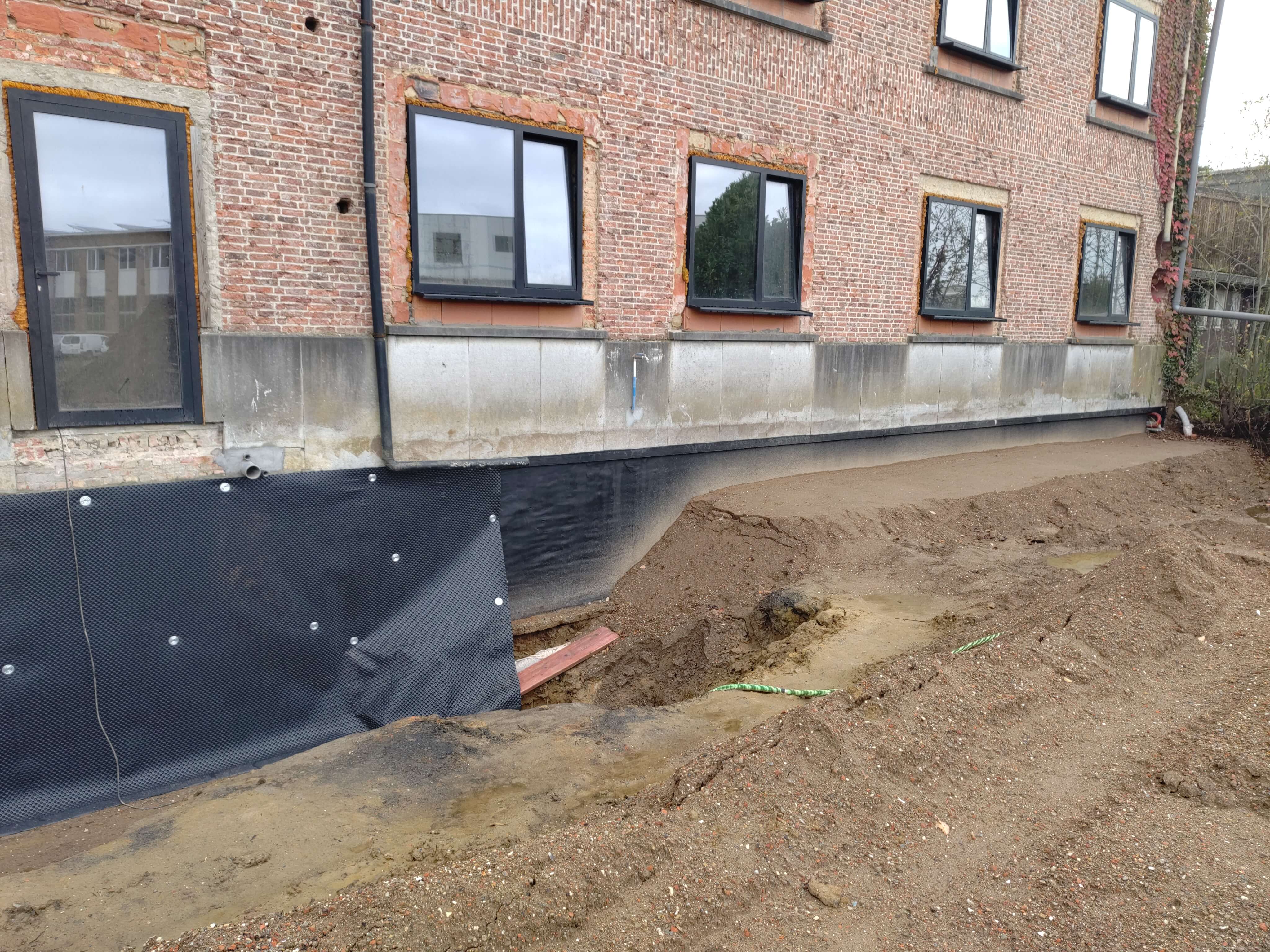 waterdichting kelder renovatie loods