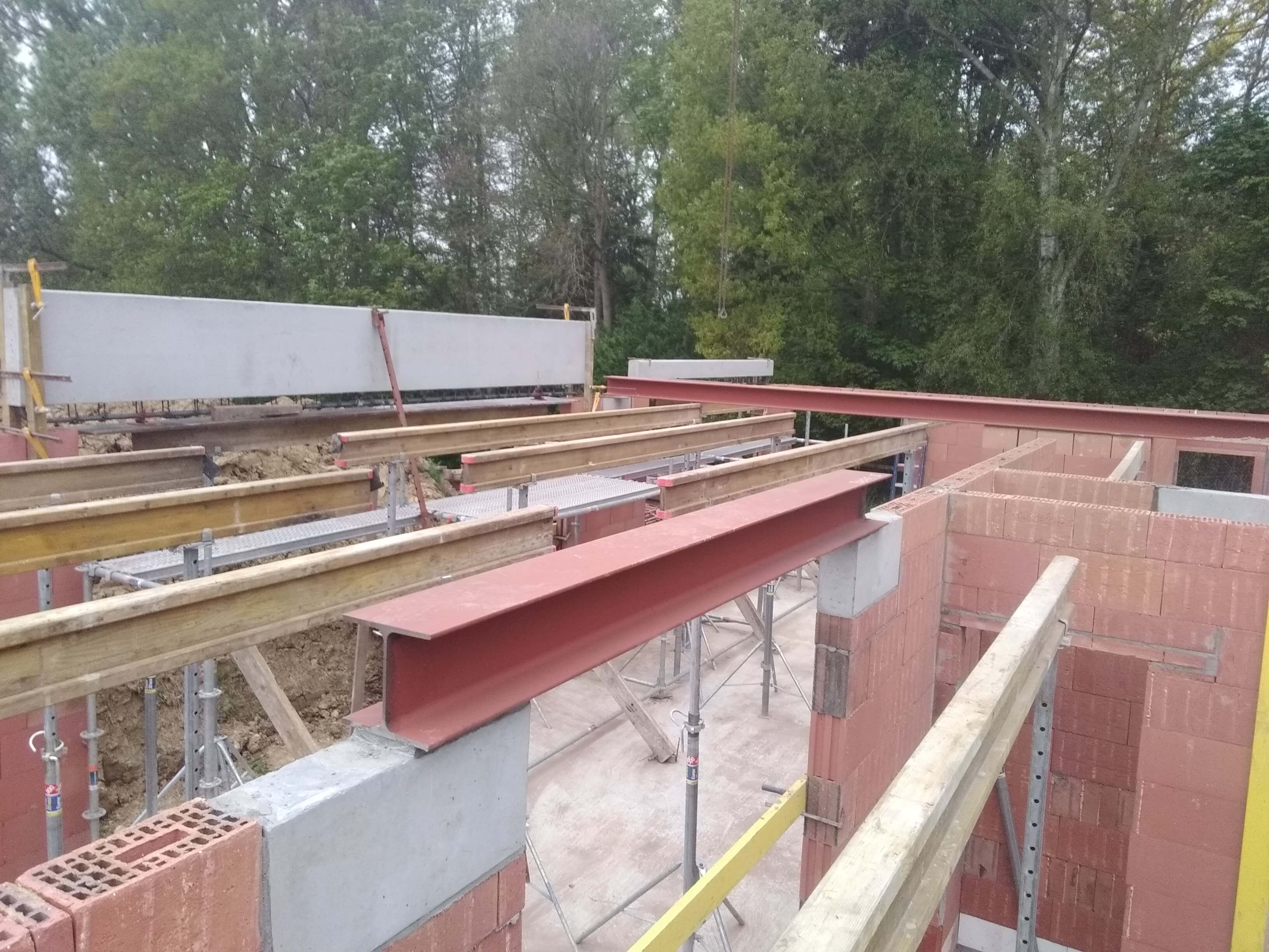 ruwbouwfase nieuwbouw kubuswoning