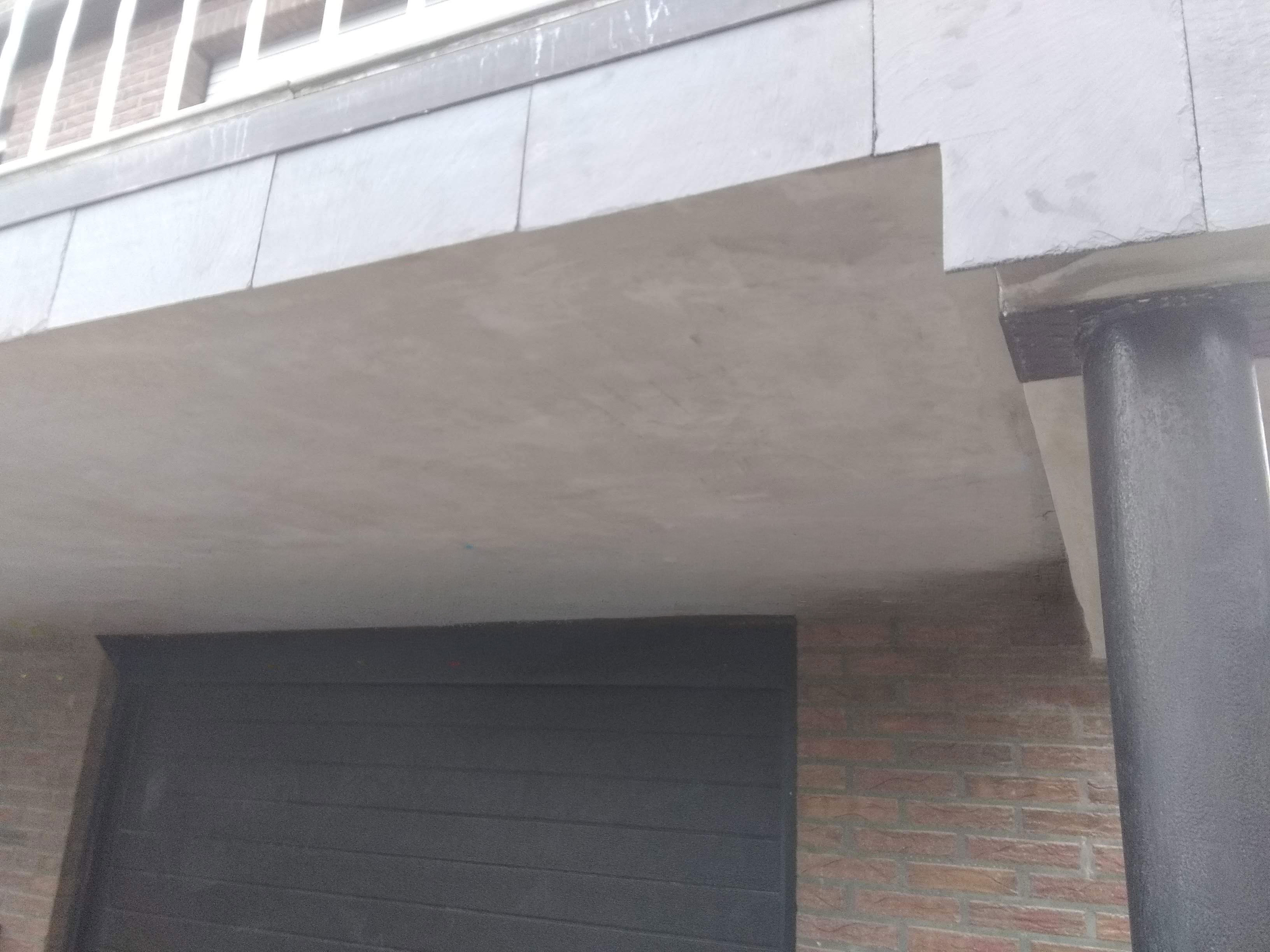 detail balkonrenovatie door Bouwwerken De Backer