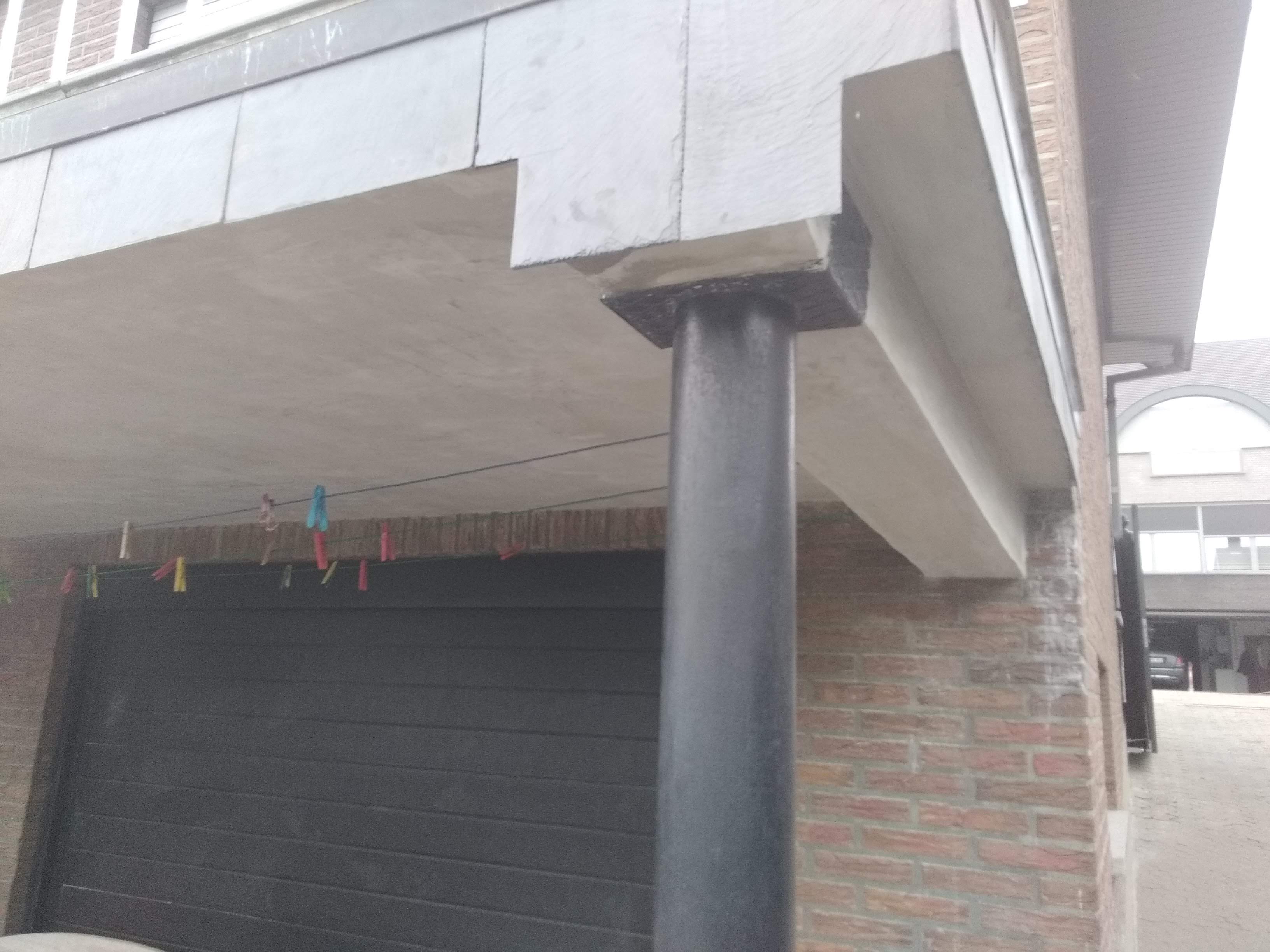 betonherstelling van balkon renovatie appartement