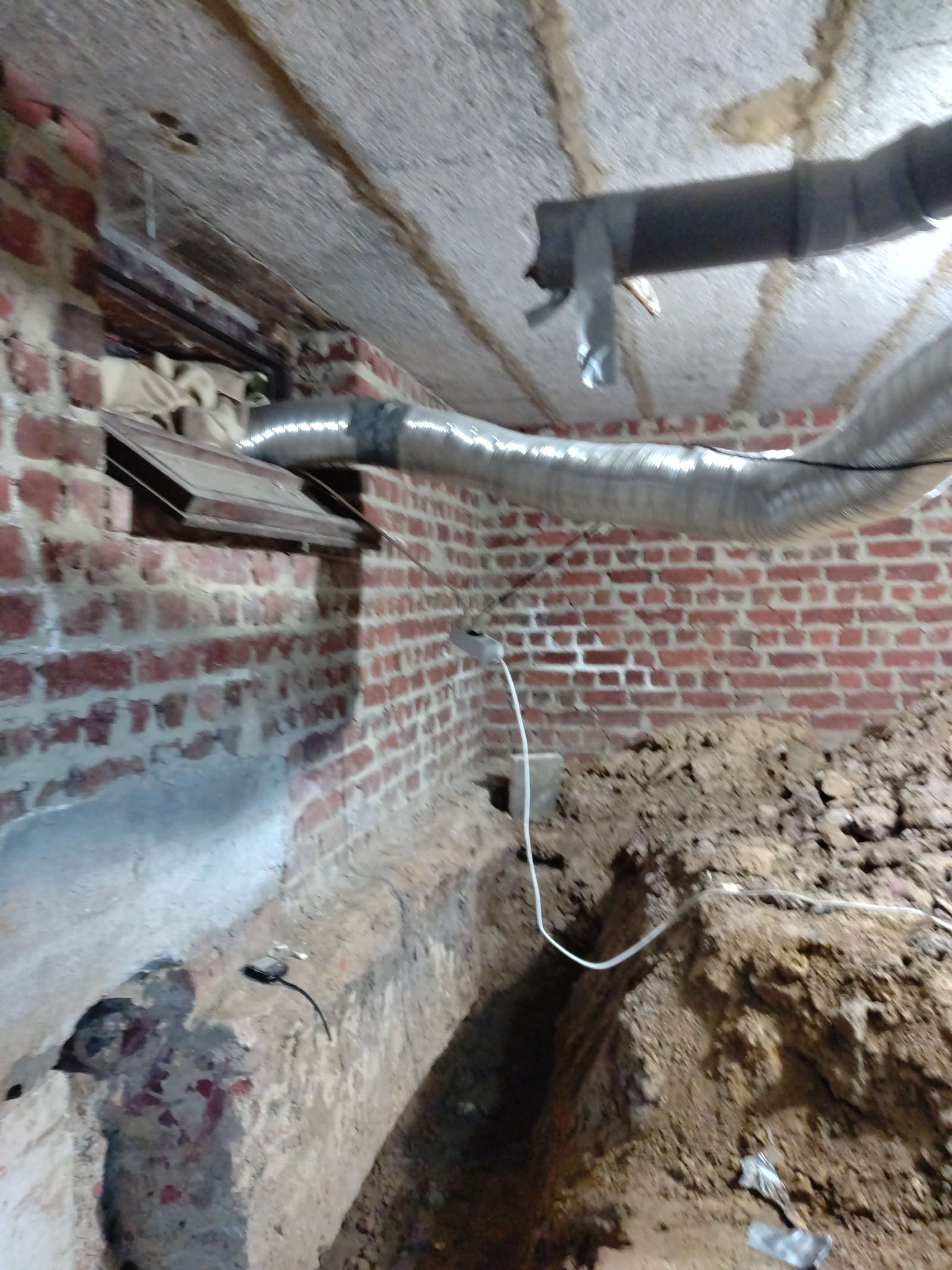 detail graafwerken renovatie kruipkelder