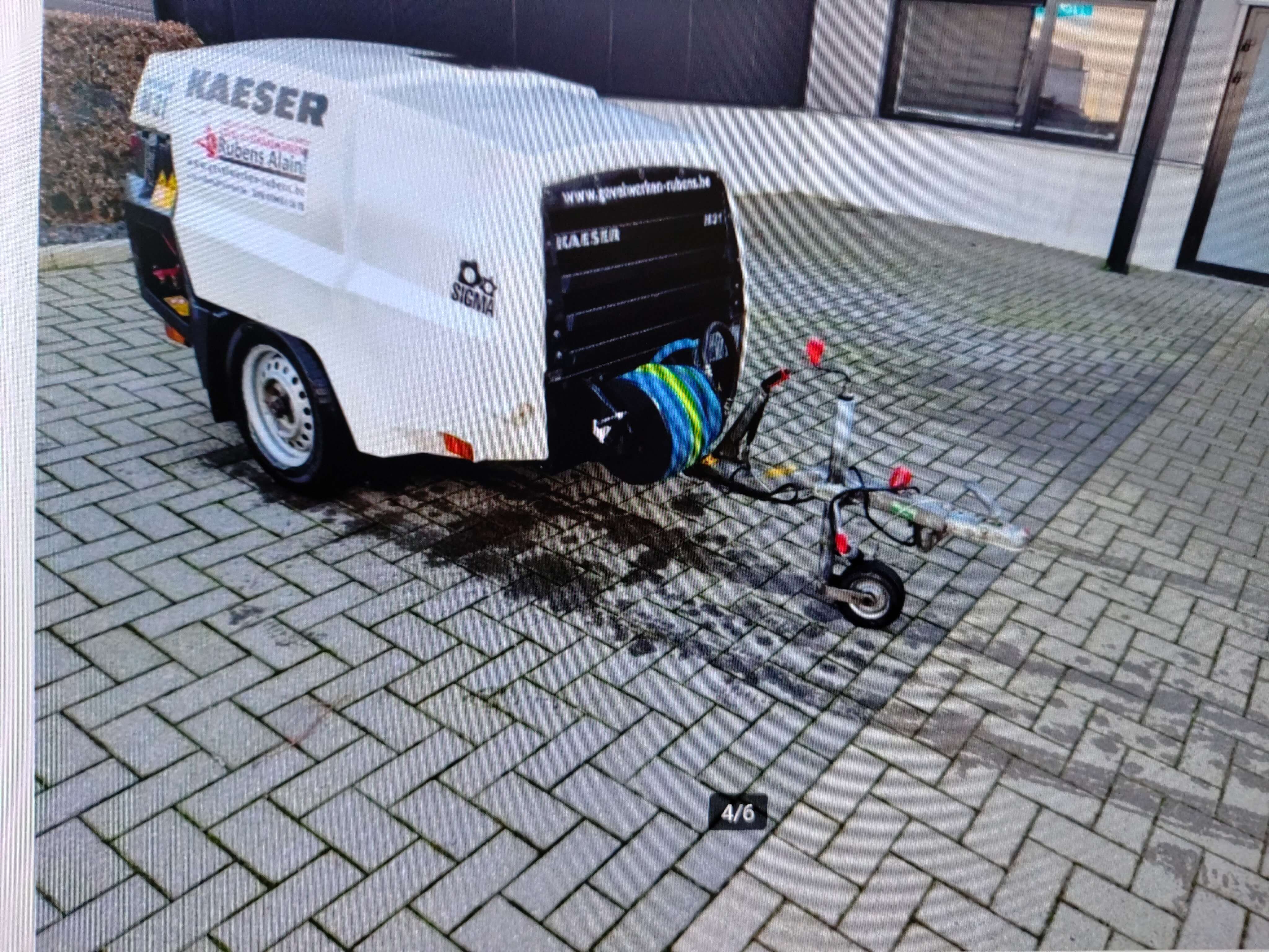machine voor het zandstralen